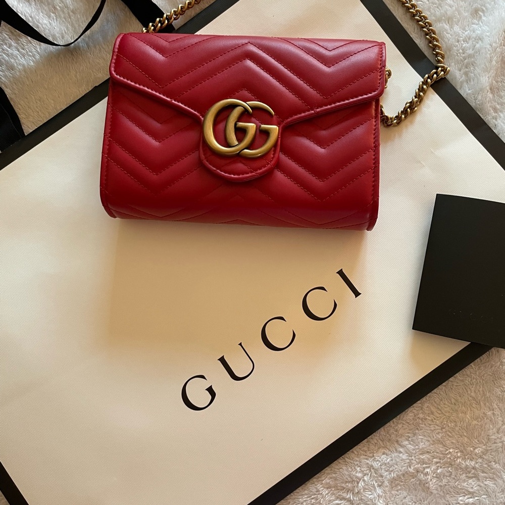 GG Marmont matelasse mini bag